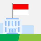 Budynek Konsulatu, Flaga Indonezji