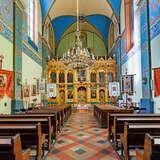 Obrazek: Wnętrze Cerkiew greckokatolicka Podwyższenia Krzyża Świętego Kraków