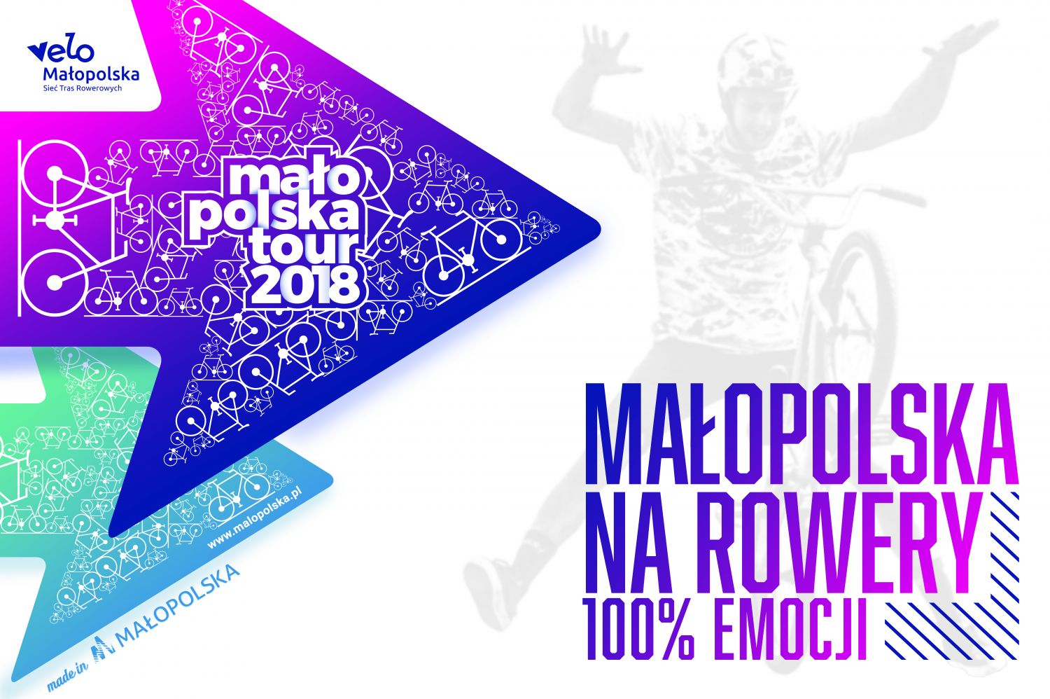plakat dedykowany Małopolska Tour 2018 