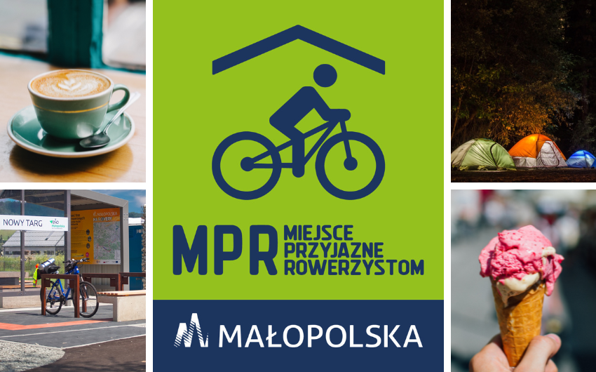 logo MPR (Miejsce Przyjazne Rowerzystom)